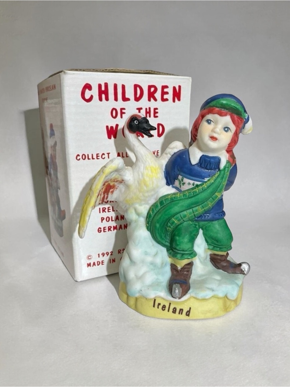 Vintage 1992 Children of the World IRELAND Figurine